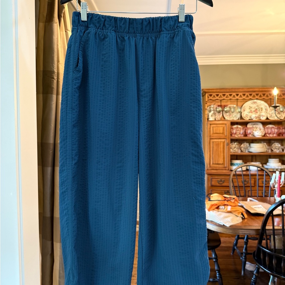 Title Nine Slaycation Wide Led Cropped Pants